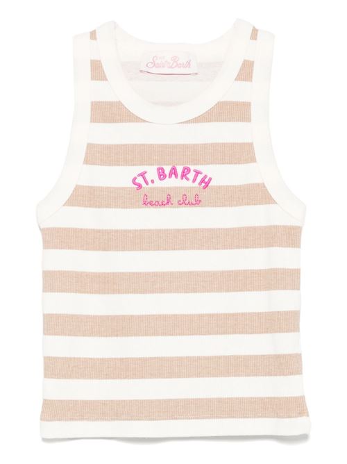 Canotta bambina a righe MC2 SAINT BARTH Kids | BLUE JR03457H